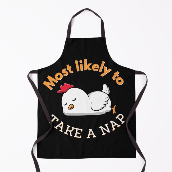 Item preview, Most likely to Take a Nap - Chic Chick lie down designed and sold by Ceramic Scripture.