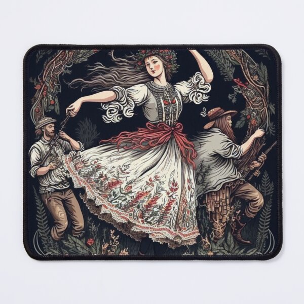Item preview, Slavic Folklore Dance designed and sold by PipikaArt.
