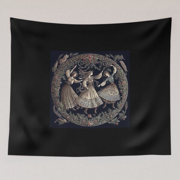 Item preview, Slavic Folklore Dance designed and sold by PipikaArt.