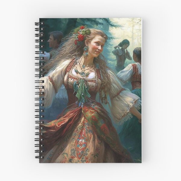 Item preview, Slavic Folklore Dance designed and sold by PipikaArt.
