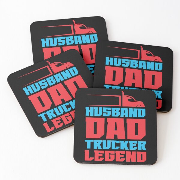 Artikelvorschau, Ehemann Papa Trucker Legende | Trucker-Vater entworfen und verkauft von gnsdesign.