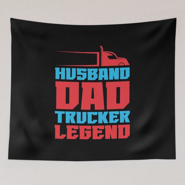 Item preview, Husband Dad Trucker Legend | Trucker Dad designed and sold by gnsdesign.