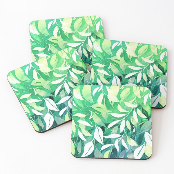 Item preview, green summer leaves designed and sold by youdesignme.