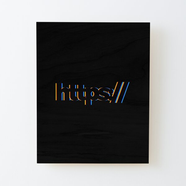 Https Wood Mounted Print