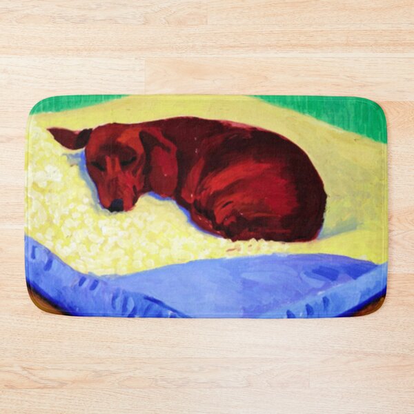 Item preview, David Hockney 1995 Original Gallery 'Dog 43' Poster Poster designed and sold by Samrachop.
