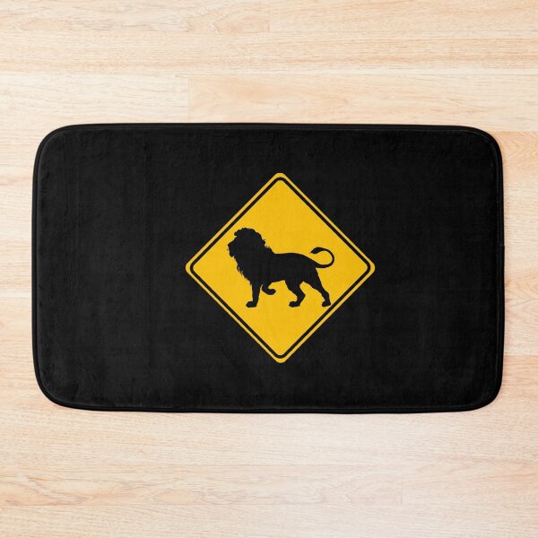 Item preview, Lion Road Sign Design designed and sold by derendesign.