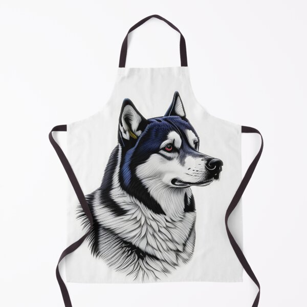Item preview, Husky, charcoal drawing, Ai Generated Art designed and sold by ACC .
