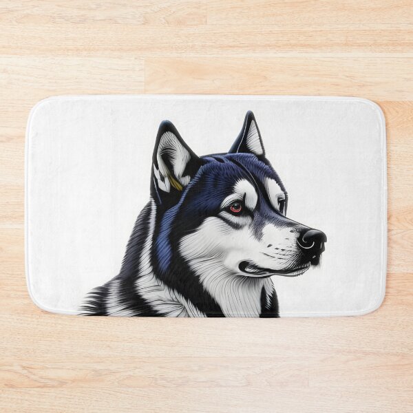 Item preview, Husky, charcoal drawing, Ai Generated Art  designed and sold by ACC .