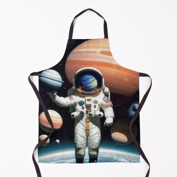 Aperçu de l'œuvre Le voyage de l'astronaute #6 créée et vendue par Yarora.ai.