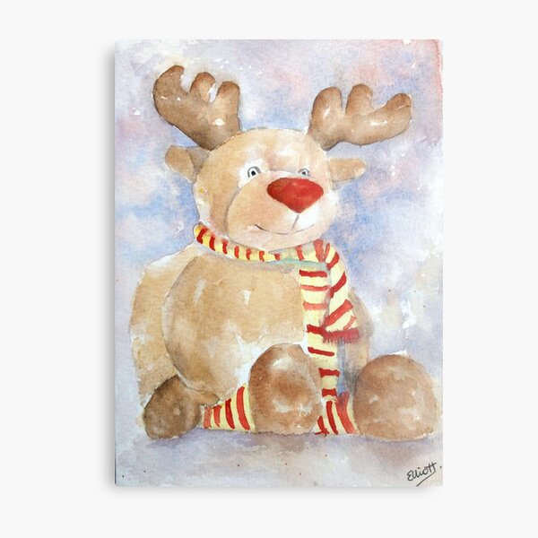 Rudy Reindeer Metal Print