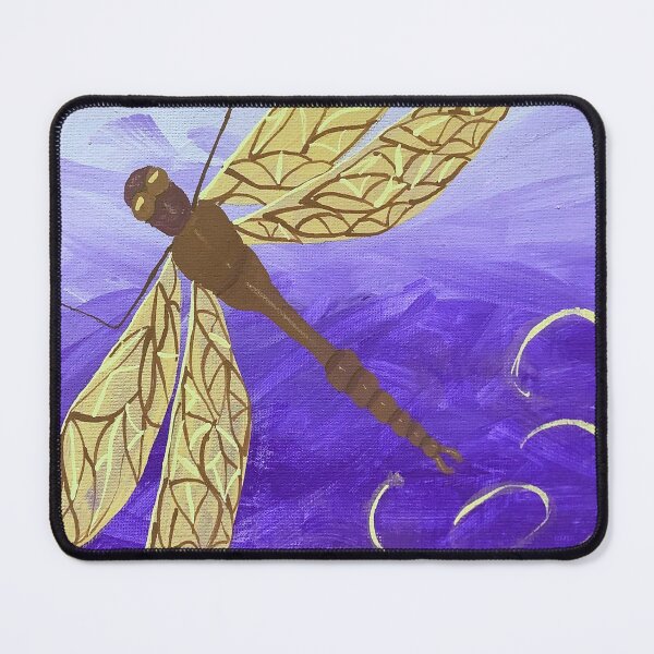 Item preview, Painted Yellow Dragonfly - Art designed and sold by jolabrese.