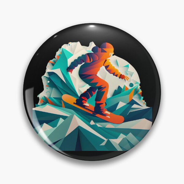 Aperçu de l'œuvre Snowboard - La collection Cut-Out créée et vendue par FiveIntentions.