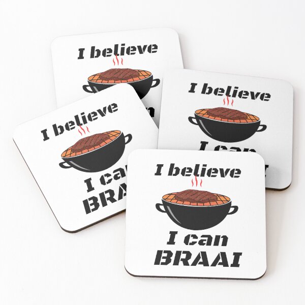 Item preview, I believe I can braai (light background) designed and sold by Jeeb-Arts.