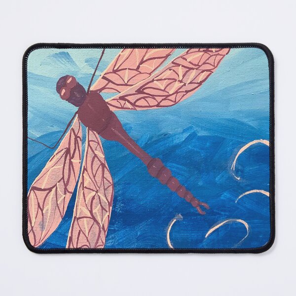 Item preview, Painted Pink Dragonfly - Art designed and sold by jolabrese.