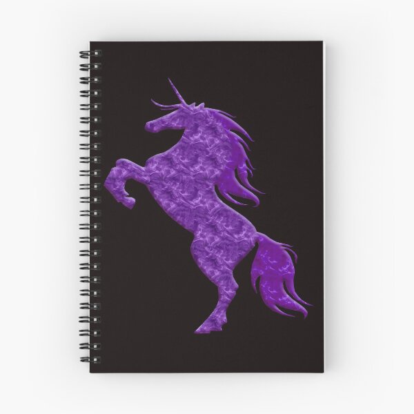 Item preview, Purple Magical Rearing Unicorn designed and sold by Atteestude.