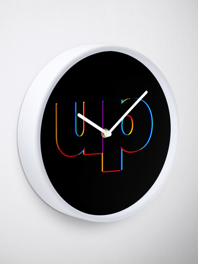 Thumbnail 1 of 4, Clock, Up designed and sold by kloiks.