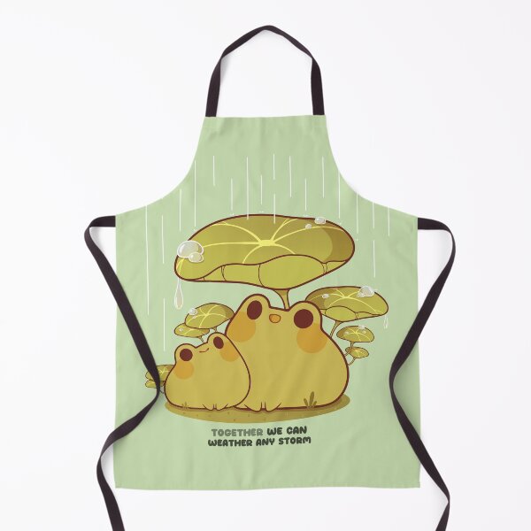 Item preview, Cute frogs in the rain designed and sold by Rihnlin.