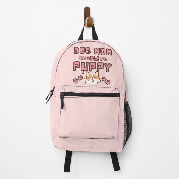 Item preview, DOG MOM CUDDLING PUPPY, DOGS LOVERS designed and sold by hijasminflower.