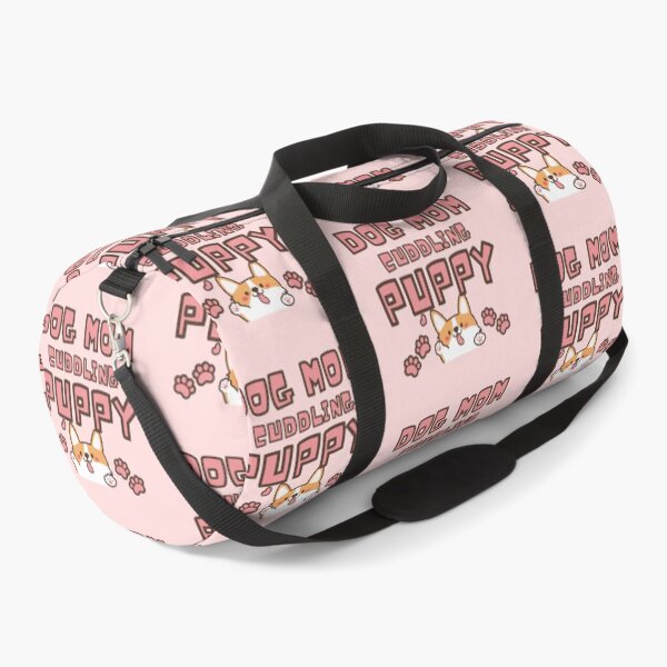 Item preview, DOG MOM CUDDLING PUPPY, DOGS LOVERS designed and sold by hijasminflower.