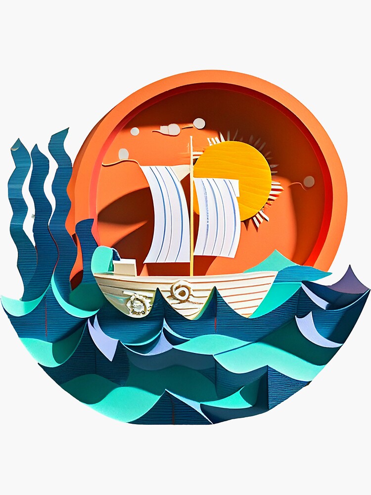 Sailing The Cut Out Collection Sticker For Sale By FiveIntentions sailing-the-cut-out-collection-sticker-for-sale-by-fiveintentions