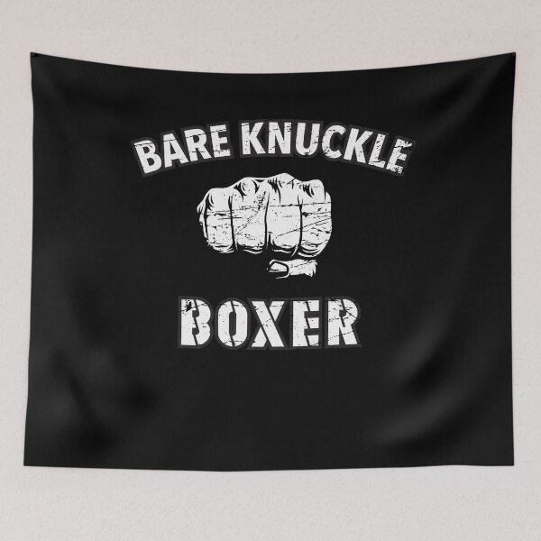Item preview, Bare Knuckle Boxer Fighter Boxing designed and sold by SuperFreshArt.