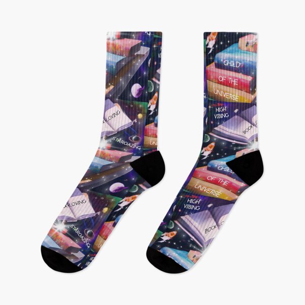Item preview, High Vibing, Book Loving, Stargazing, Child of The Universe  designed and sold by Kathy Gerstorff.