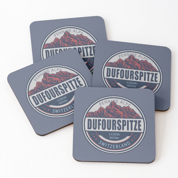 Item preview, Dufourspitze Switzerland Vintage Mountain Hiking Design designed and sold by CynthiaGraphics.
