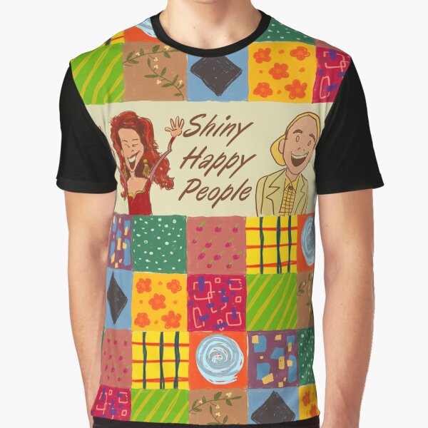 Shiny Happy People Graphic T-Shirt