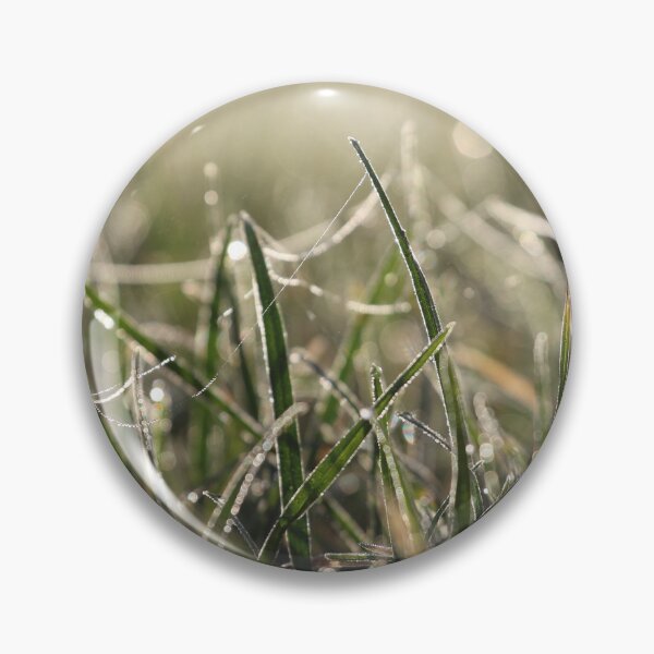 Item preview, Grass with spider web designed and sold by karenredbubblek.