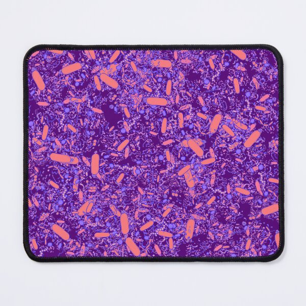 Item preview, Bacteria Shapes (purple) designed and sold by vividbiology.
