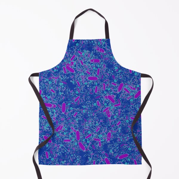 Item preview, Bacteria shapes (blue) designed and sold by vividbiology.