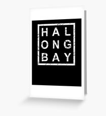 Stylish Ha Long Bay Greeting Card