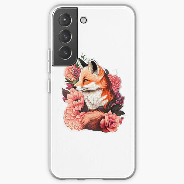 Fox among the Flowers Samsung Galaxy Soft Case