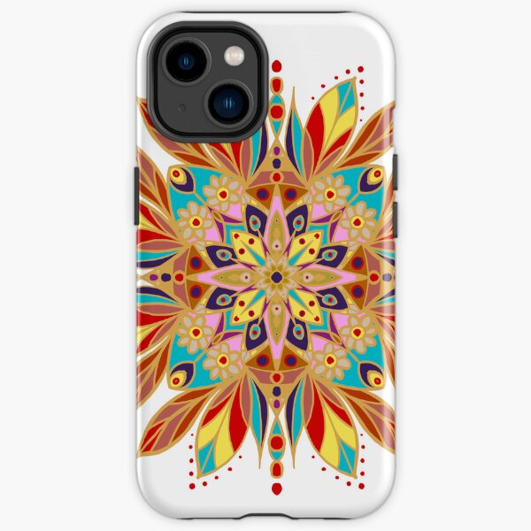 Colorful mandala iPhone Tough Case