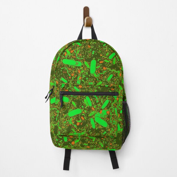 Item preview, Bacteria shapes (green) designed and sold by vividbiology.