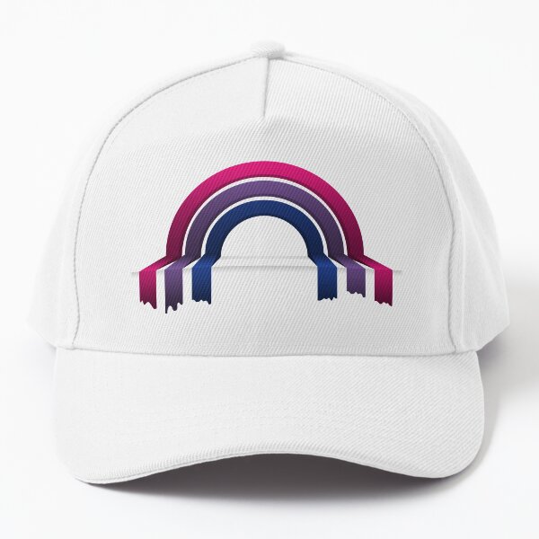 Aperçu de l'œuvre Drapeau de la fierté bisexuelle, motif arc-en-ciel goutte à goutte 3D créée et vendue par LiveLoudGraphic.