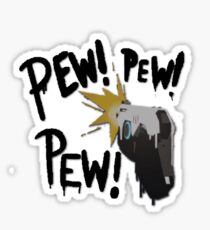 Pew Pew Pew! Sticker