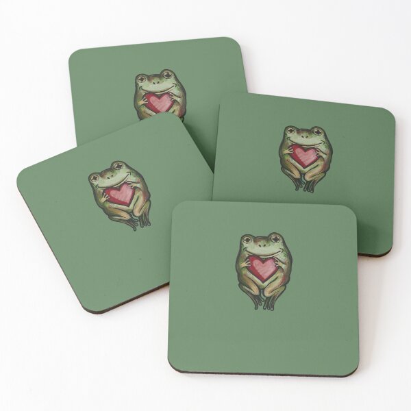 Item preview, Happy Love Frog designed and sold by FrictionMaxxing.
