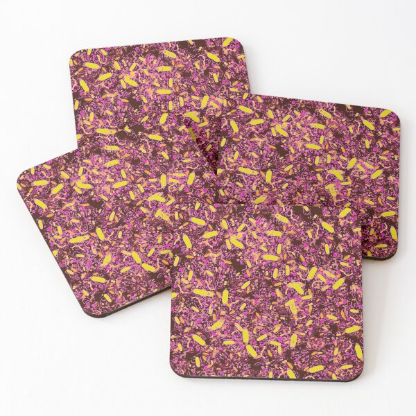 Item preview, Bacteria shapes (red) designed and sold by vividbiology.