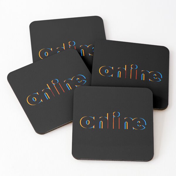 Online Coasters (Set of 4)