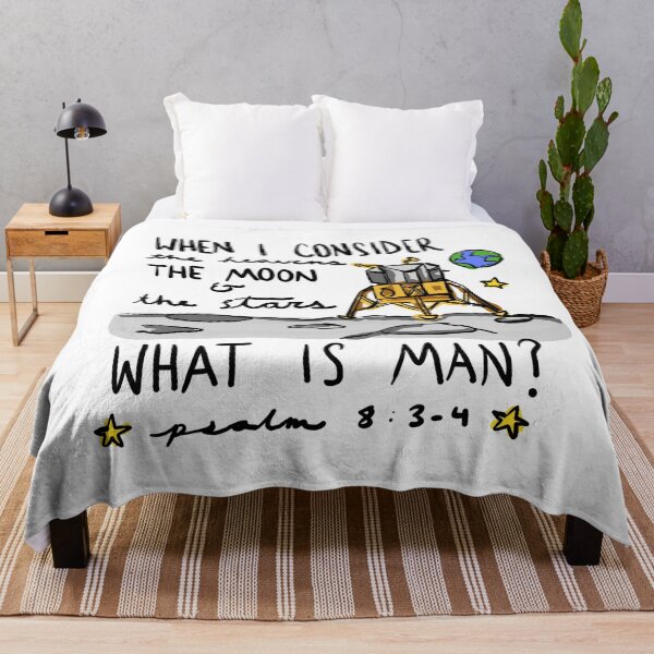 Item preview, Apollo 11 Bible Verse (Buzz Aldrin) designed and sold by sesamedoodles.