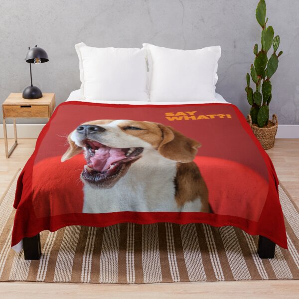 Item preview, funny dog say what?! designed and sold by K-Boutiques.
