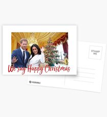 Harry & Meghan: We say Happy Christmas Postcards