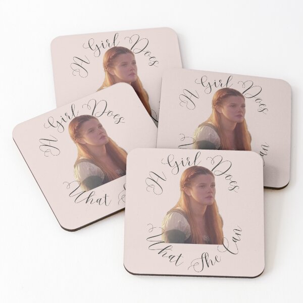 Item preview, Ever After Quote - A Girl Does What She Can  designed and sold by dealchica.
