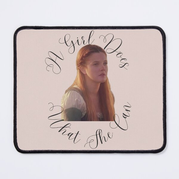 Item preview, Ever After Quote - A Girl Does What She Can  designed and sold by dealchica.