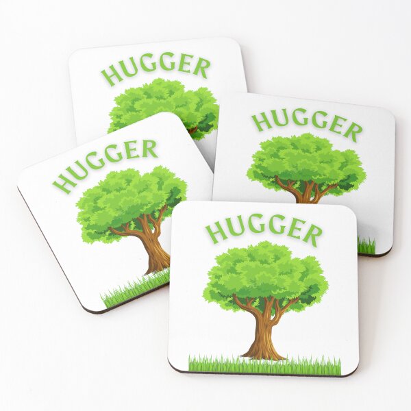 Item preview, Hugger Text with Tree Graphic designed and sold by DCM MERCH on Amazon.