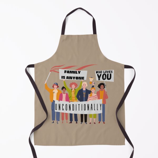 Item preview, Family is Anyone Who Loves You Unconditionally designed and sold by Novelty-Shirts.