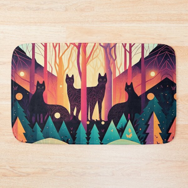 Item preview, Magic Forest Cats designed and sold by TheJadeCat.