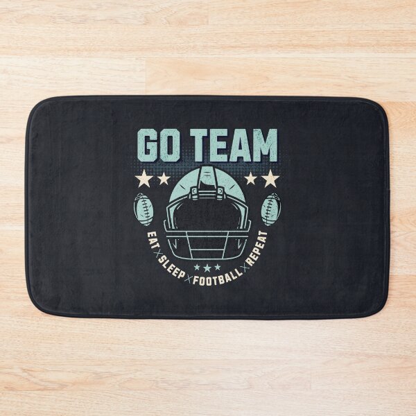 Item preview, Go Team | Eat, Sleep, Football, Repeat | Super Bowl designed and sold by simonlidesign.