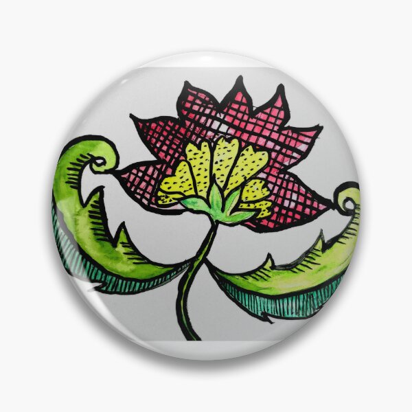Item preview, Jacobean Inspired Watercolor Doodle designed and sold by EtegamiJourney.